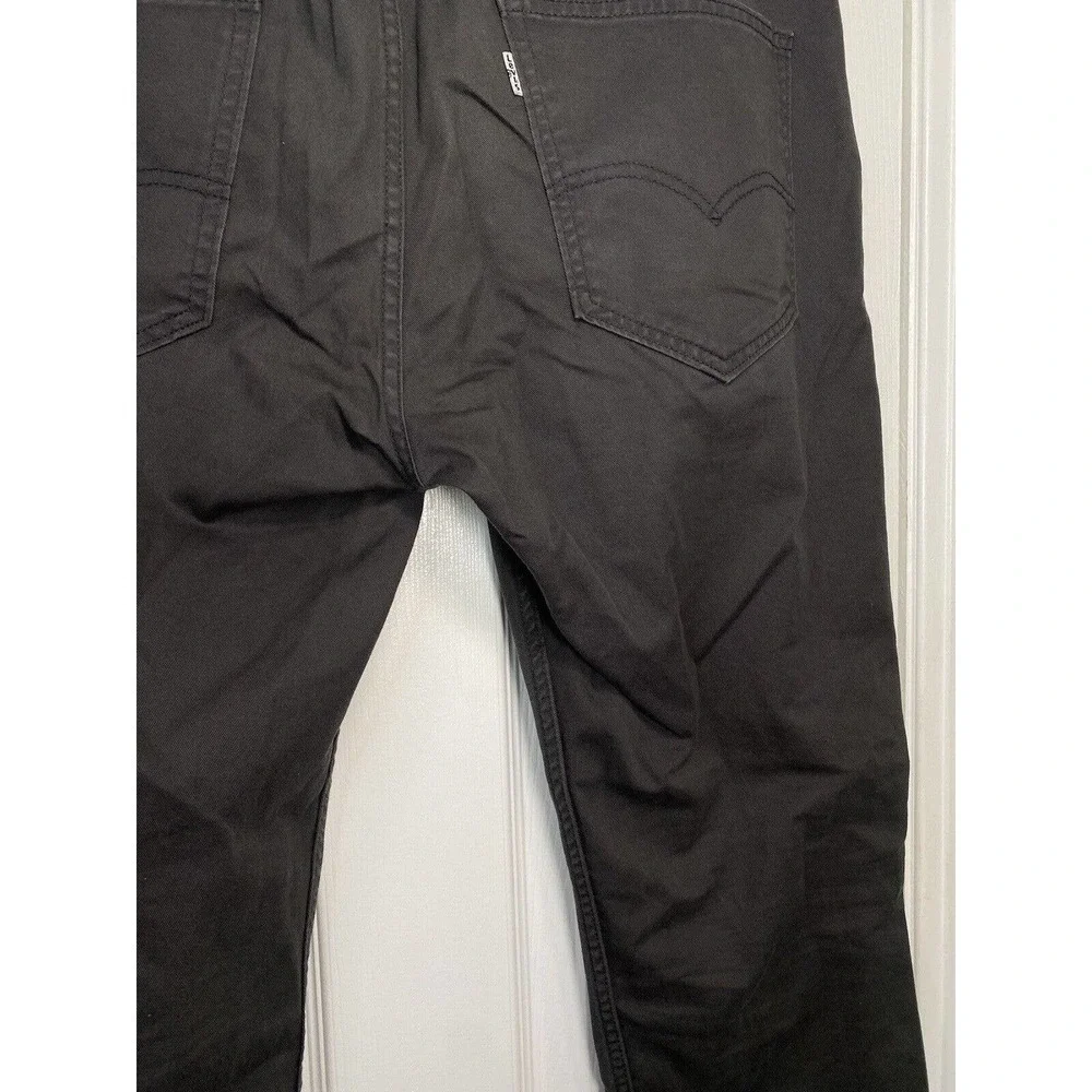 Levis Strauss & Co‎ Mens Straight Leg Jeans Faded Grey 36x32